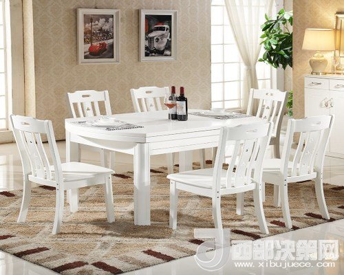 喜歡白色餐桌 但椅子該如何搭配？